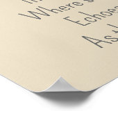 Beautiful Wolf Head and Poem II ポスター (角)