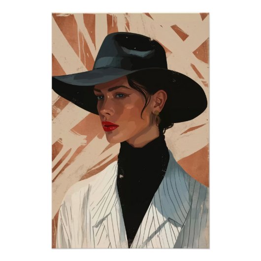 beautiful woman ポスター (正面)