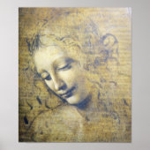 Beautiful Woman By Leonard Davinci print ポスター (正面)