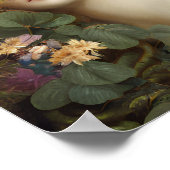 Beautiful Woman in Colorful Nature Painting | 2 | ポスター (角)