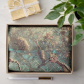 Beautiful Wonderland Cat and Alice Decoupage 薄葉紙 (ギフト)