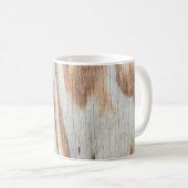 Beautiful wooden texture or backgroundabstract, gr コーヒーマグカップ (正面右)