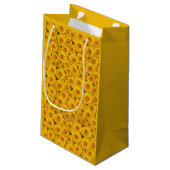 Beautiful Yellow Roses Gift Bag スモールペーパーバッグ (裏面アングル)