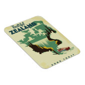 Beautiful Zealand Travelポスター マグネット (右側)