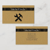 Beautifullの建築アイコン名刺 名刺 (正面/裏面)