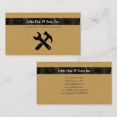 Beautifullの建築アイコン名刺 名刺 (正面/裏面)