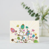 Beautifullの東の卵のデザイン! ポストカード (スタンド正面)