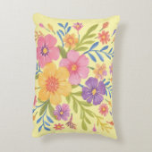 Beautifull bunch of flowers アクセントクッション (裏面(縦))