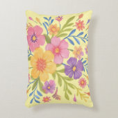 Beautifull bunch of flowers アクセントクッション (正面(垂直))