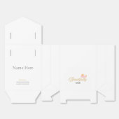 Beautifully Made (baby girl) Favor Box フェイバーボックス (見開き)