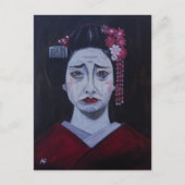 Beautifully Sad Painting by Alfred Fox ポストカード (正面)