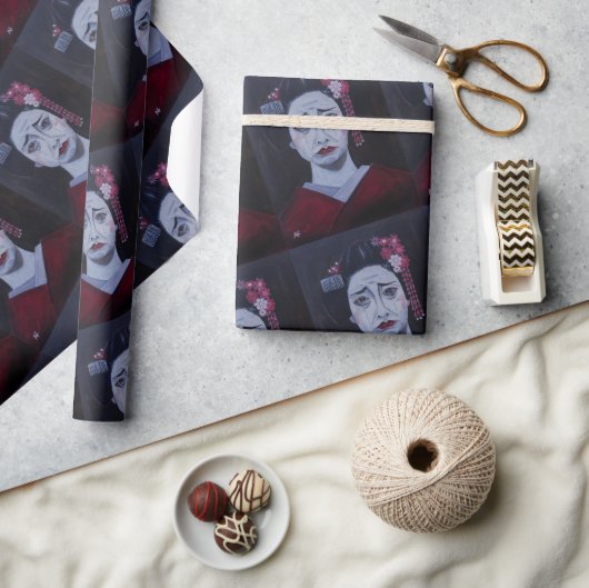 Beautifully Sad Painting by Alfred Fox ラッピングペーパー (クラフト)