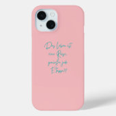 Beautifully Simple iPhone Case Case-Mate iPhoneケース (裏面)