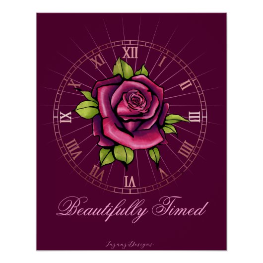 Beautifully Timed  ポスター (正面)