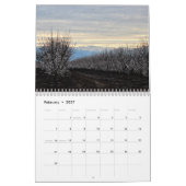 Beautuful Landscapes Calendar カレンダー (2月 2027)