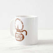 Beauty and Coffee Morning Mug コーヒーマグカップ (正面左)