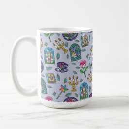 Beauty and the Beast Book Girl Coffee コーヒーマグカップ