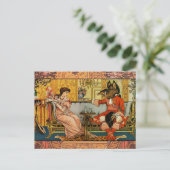 Beauty Beast Classic Art Illustration ポストカード (スタンド正面)