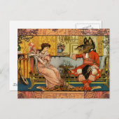 Beauty Beast Classic Art Illustration ポストカード (正面/裏面)