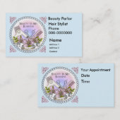Beauty Business Beautician 予約カード (正面/裏面)