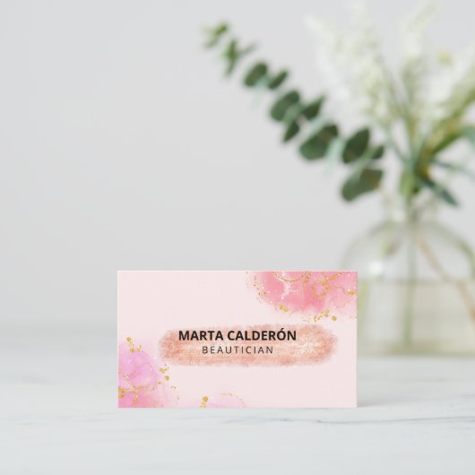 beauty_bussinesCard 名刺 (スタンド正面)