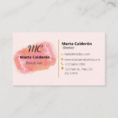 beauty_bussinesCard 名刺 (裏面)