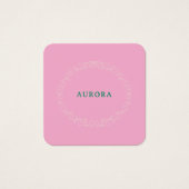 Beauty Floral Swirl Decorative Border Line Art (正面)