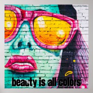 Beauty for all Colors ポスター