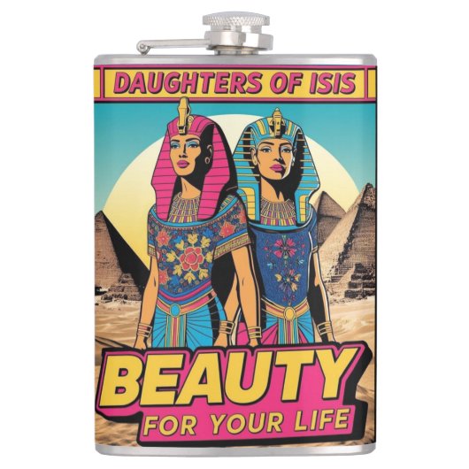 BEAUTY FOR YOUR LIFE フラスク (正面)