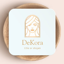 Beauty Girl's Face Hair, Eyes, Lips Makeup