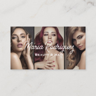 Beauty & Hair Salon Business Card 名刺