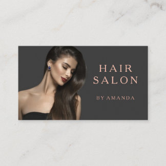 Beauty Hair Salon Business Card 名刺