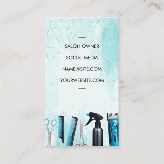 Beauty Hair Tools | Cosmetics 名刺 (裏面)