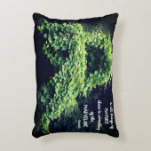 Beauty In Nature Vines Inspirational Quote  アクセントクッション (正面(垂直))