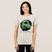Beauty In Nature Vines Inspirational Quote トライブレンドTシャツ (正面全面)
