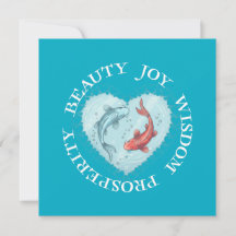 Beauty , Joy, Wisdom Prosperity Koi 
