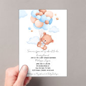 Beauty Loved Baby Shower Invitation  アクリル招待状 (インサイチュ (ポータブル))