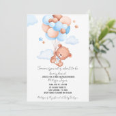 Beauty Loved Baby Shower Invitation  招待状 (スタンド正面)