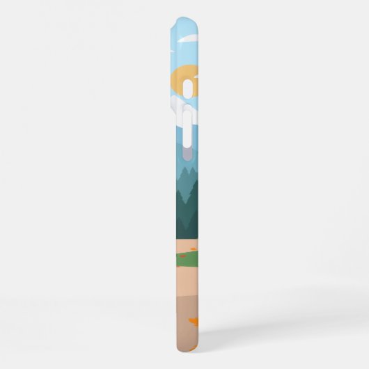  Beauty of nature iPhoneケース (左側面)