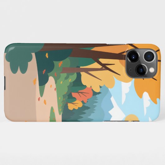 Beauty of nature iPhoneケース (裏面横)