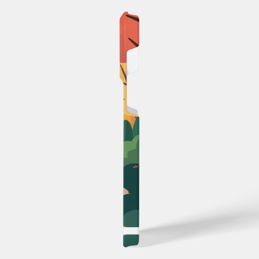 Beauty of nature iPhoneケース (左側面)