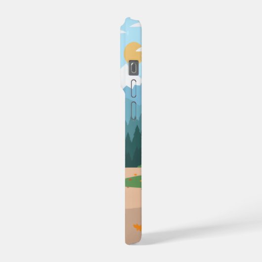  Beauty of nature iPhoneケース (左側面)