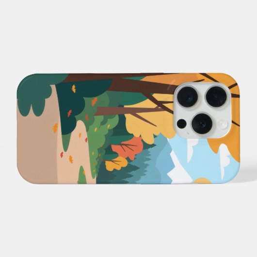 Beauty of nature iPhoneケース (裏面横)