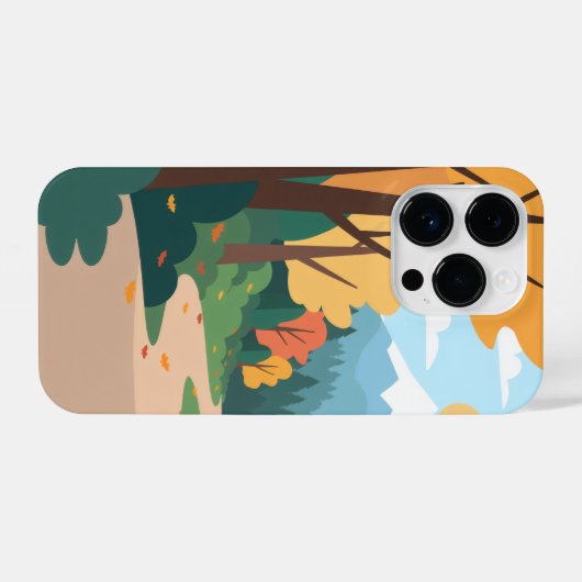  Beauty of nature iPhoneケース (裏面横)