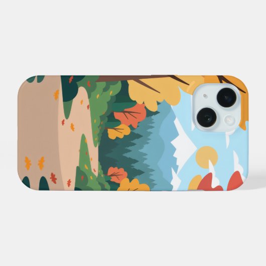  Beauty of nature iPhone 15ケース (裏面横)