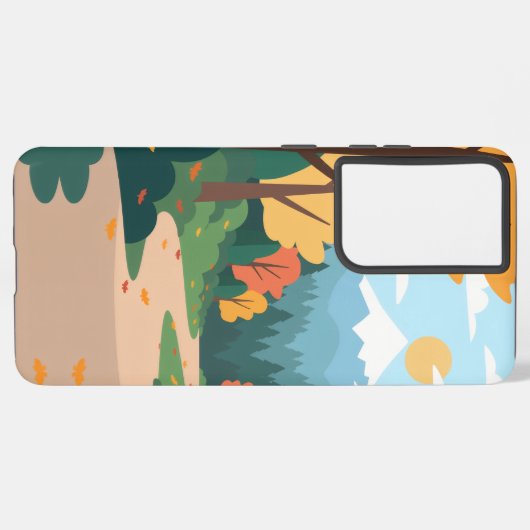  Beauty of nature Samsung Galaxyケース (裏面横)