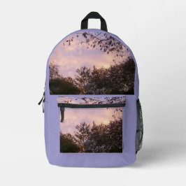 Beauty of the Dusk Backpack プリントバックパック