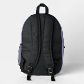 Beauty of the Dusk Backpack プリントバックパック (裏面)