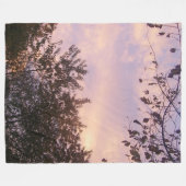 Beauty of the Dusk Fleece Blanket フリースブランケット (正面(横))