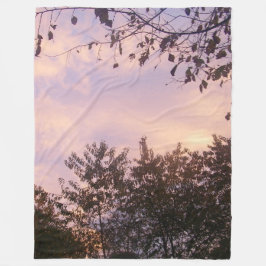 Beauty of the Dusk Fleece Blanket フリースブランケット